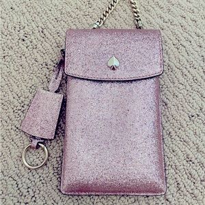 Kate Spade Glitter Phone Crossbody